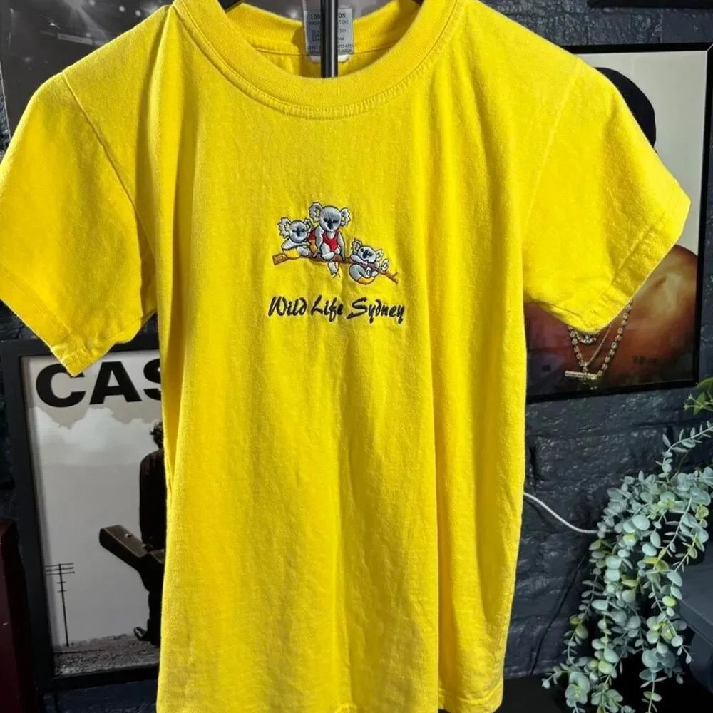 Australia Sydney Koala Embroidered T-Shirt - Youth Size 12